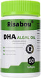 Risabou Algal Oil DHA 400 mg with ARA and SA, 60 Softgels Algae