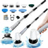 setrel Electric Spin Scrubber Bathroom Scrubber - Cordless Shower Scrubber with Adjustable Handle,