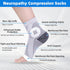 Neuropathy Socks for Women and Men, Nano Soothe Relief Compression Socks Toeless Compression Socks Ankle Compression