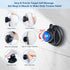 Mountable Massage Ball, 3 in 1 Muscle Recovery Massager for Pain Relief, Myofascial Release, Ideal Gifts for Loved Ones