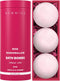 Rose Vanilla Bath Bomb, Mega Foaming Bubbles, Infused with Stress Relief Jasmine, Luxurious Spa Bath Essentials