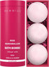 Rose Vanilla Bath Bomb, Mega Foaming Bubbles, Infused with Stress Relief Jasmine, Luxurious Spa Bath Essentials