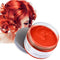 Kids Temporary Hair Color Wax - Natural Hair Strong Style Gel for Party, Cosplay, Masquerade (Red)