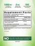 Vitamin C 1000mg | 100 Capsules | with Wild Rose HIPS & Bioflavonoids | Non-GMO & Gluten Free Supplement | by Nature's Truth