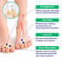 Hammer (1 Toe Straightener for Women & Men - Toe Splint Wrap with Removable Aluminum Support for Crooked & Overlapping