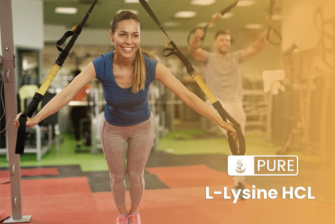 Pure Original Ingredients L-Lysine HCl, 1lb - Alpha Amino Acid, Non-GMO, Gluten-Free