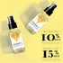 Vitamin-C Face Mist & Setting Spray, 4 Fl Oz for All Skin Types - Hyaluronic Acid, Aloe Vera & Rose Water