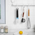 SUBEKYU Dish Brushes with Soap Dispenser, Kitchen Scrubber Brushes with Handle for Dishes/Pans/Pots, Black, 2Pack