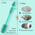 Silicone Bottle Brush and Straw Cleaner Set, Soft Baby Bottle Cleaner, Bendable Straw Cleaning Brush, Long Handle