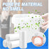 Small Trash Bags 1.2 Gallon - 108 Count Garbage Bags for Bathroom Mini Trash Can Liners, Fit 4.5-5 Liter White