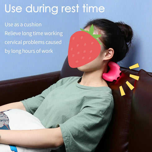 Portable Neck and Cervical Massager - Blue Acupressure Relief