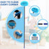 7 Ft Ceiling Fan Cleaner Duster, Washable with Long Pole, Reusable Duster for High Ceilings, Fans, Furniture