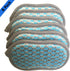 Multi-Purpose Scrub Sponges for Kitchen Scrub-it-Non-Scratch Double-Side Double-Effect Microfiber Sponge Along with Heavy Duty Scouring Power-Effortless Cleaning of Dishes Pots Pans Pack of 6 (Blue) by HOVhomeDEVP