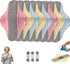 inefole VelourPads Incontinence, Reusable Leak-Proof Washable Incontinence Pads, Reusable Pads Menstrual, Washable Leakproof