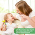 U-Shaped Toddler Toothbrush for Kids 2-6 Years, 360° Manual Whole Mouth Baby Toothbrush with Soft Silicone