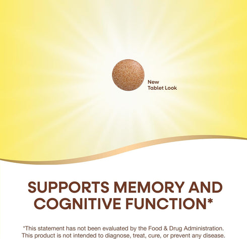 Nature's Way Ginkgold Advanced Ginkgo Extract, 150 Tablets, Supports Memory, Focus & Cognitive Function*
