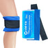 Reusable Soft Gel Ice Pack Wrap for Injuries, Flexible Hot Cold Pack for Neck, Shoulder, Knee, Ankle, Wrist, Foot,