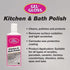 TR 8 -GG-8 Indusies Gel-Gloss Kitchen and Bath Cream Wax Polish, Fluid Ounces