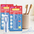 Dental Floss Threader, Deep Clean Floss for Braces, Bridges, Implants, 50 Count (Pack of 4)