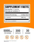 BulkSupplements.com L-Leucine Capsules, 5000mg Leucine Supplement, Gluten Free, 10 Capsules per Serving, 300 Capsules