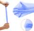 Knemksplanet 5 Rolls 100 Counts 4 Gallon Handle-Tie Trash Bags - Black for Bathroom, Kitchen