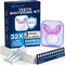 WardTai Teeth Whitening Kit with 32 LED Accelerator Light, 3X 6 Percent Gentle