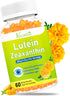 Eye Vitamins Lutein & Zeaxanthin Gummies: Sugar Free Eye Health Supplements with Bilberry, 60 Count