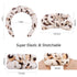 VELSCRUN Hairband Set, 6 Pack Spa Headband with Bow, Makeup Headband, Face Wash Headband for Women
