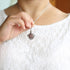 2PCS Aromatherapy Essential Oil Diffuser Necklace, Love Heart and Hollow Ball Locket Pendant for Women
