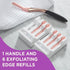 Schick Hydro Silk Dermaplaning Wand, Tool for Face with 6 Refill Blades, Eyebrow Razor, Facial Razor