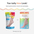 ZenToes Achilles Tendon Heel Protector - Compression Padded Sleeve Socks for Bursitis & Tendonitis, 1 Pair