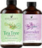 Handcraft Blends Soothe & Cleanse Set: Lavender and Tea Tree Essential Oils