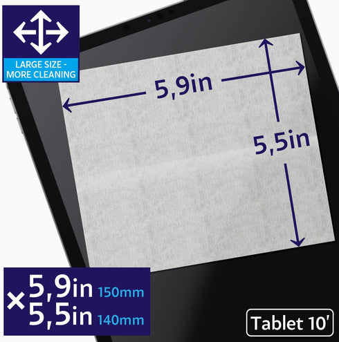 Maxi Clean 600 Glasses Wipes Lens Cleaner - Lens Wipes for Eyeglasses - Pre-moistened Individually Wrapped Wipes