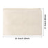 10 Pieces Cosmetic Bag Multipurpose Makeup Bag with Zipper Cotton Canvas Bag Travel Toiletry Pouch DIY Craft Bag (L, Beige)