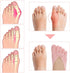 Sibba 5 Pairs Orthopedic Toe Compression Socks, No Show Five Finger Toe Separator Socks for Bunion, Low Cut Liner