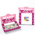 Set 8 Big Dot of Happiness Pink Bat Mitzvah - Girl Party Money and Gift Card Holders