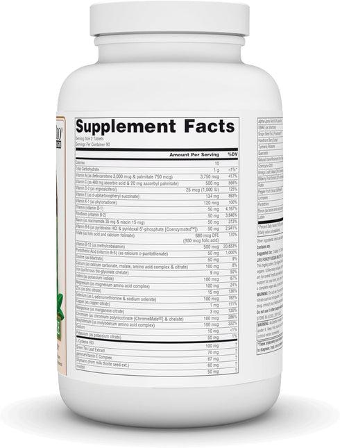 Source Naturals Vegan True Vegan Force Multiple, Advanced Energy Formula for Vegans, 180 Tablets