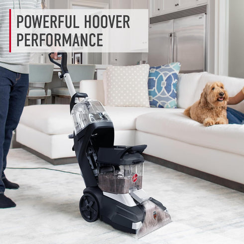 Hoover 50 oz Pure Essentials Carpet Cleaner Solution, Deep Cleaning Carpet Shampoo, Natural Plant Based Formula