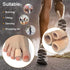 Cuttable Toe Tubes Sleeves 5 Pack, Elastic Fabric with Silicone Gel for Toe Pressure Pain Relief, Corn and Calluses