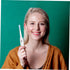 Mikinona Electric Toothbrush with Five Speed Vibration USB Rechargeable Built in Battery Soft Bristle for Deep Cleaning