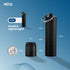 Metal Pocket Pill Boxes Keychain for Travel, 3 Compartment Waterproof Daily Pill Container Holder for Men and Women
