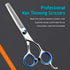 Stainless Steel Hair Cutting Scissors - 6.5 Inch Professional Thinning Shears for Family Use, Man Woman Kids