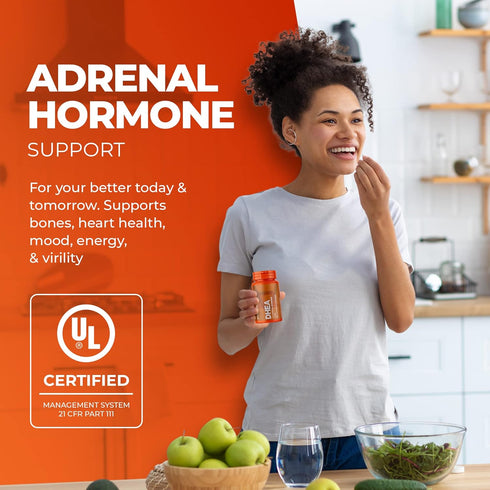 Mt. Angel Vitamins Pure DHEA 25mg Supplement for Men + Women, Supports Healthy Aging, Muscle Integrity, Energy, 60