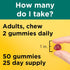 Nature Made Digestive Probiotics and Energy B12 Gummies - 50 Probiotic Gummies, 25 Day Supply
