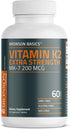 Bronson Vitamin K2 MK-7 200mcg Extra Strength - 60 Vegetarian Tablets
