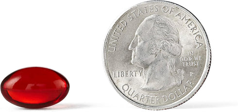 MegaRed Antarctic Krill Oil 500mg Omega 3 Fatty Acid Supplement, 90 Softgels, Heart Health with No Fish Oil