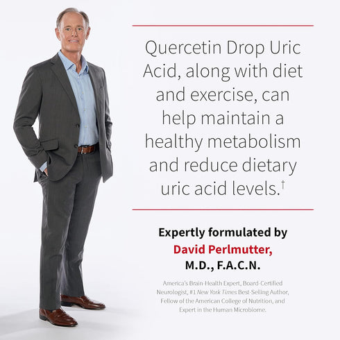 Garden of Life Quercetin Probiotic & Uric Acid Support - 60 tablets - with Tart Cherry, Vitamin C from Organic Acerola,