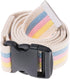 COW&COW 72 Inch Gait Belt, Transfer and Walking Assistance with Quick Release Buckle (Pastel Stripe)