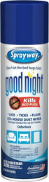Good Night Bed Bug Spray, 16oz | Odorless, Water-Based, EPA Registered | Eliminates Bed Bugs, Lice, Ticks, Fleas
