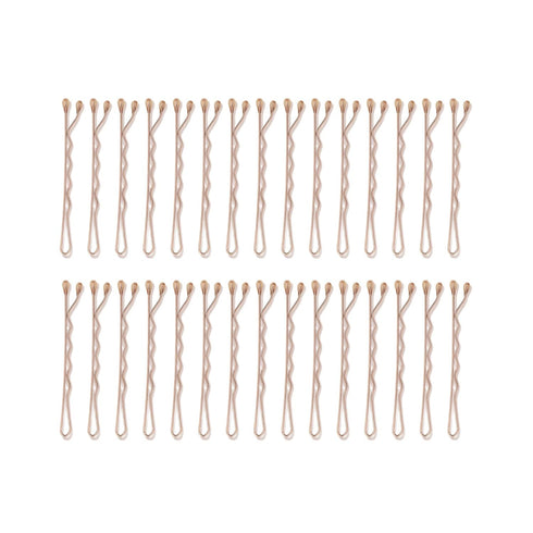 T3 Clip Kit with 4 Alligator Clips and 30 Rose Gold Bobby Pins for Hair Styling and Blow Drying